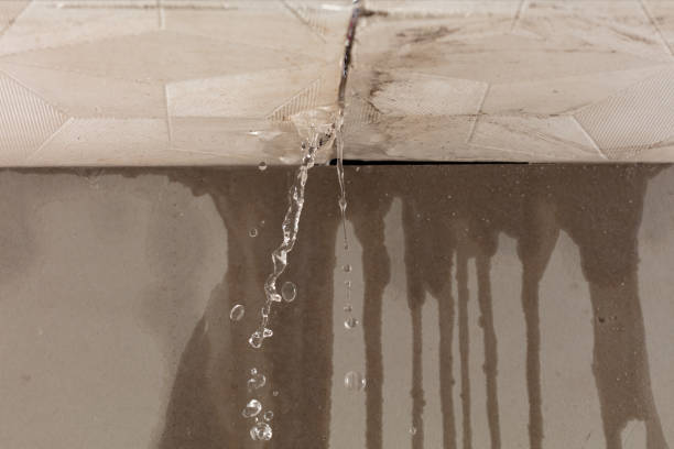 Professional Flood Damage Cleanup technician working in Union City, PA